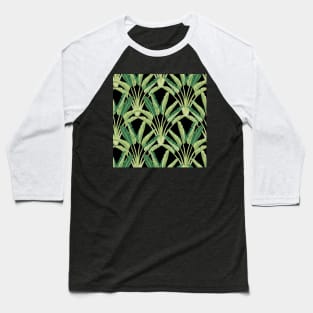 Black Travellers Palm Baseball T-Shirt